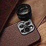 Pro Leather Case - iPhone 14 Pro (Magnet Enabled) - Brown